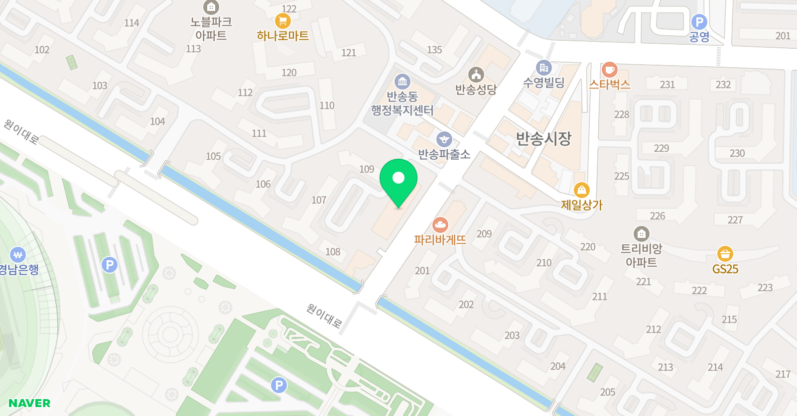 노블레스 수학과학학원 위치