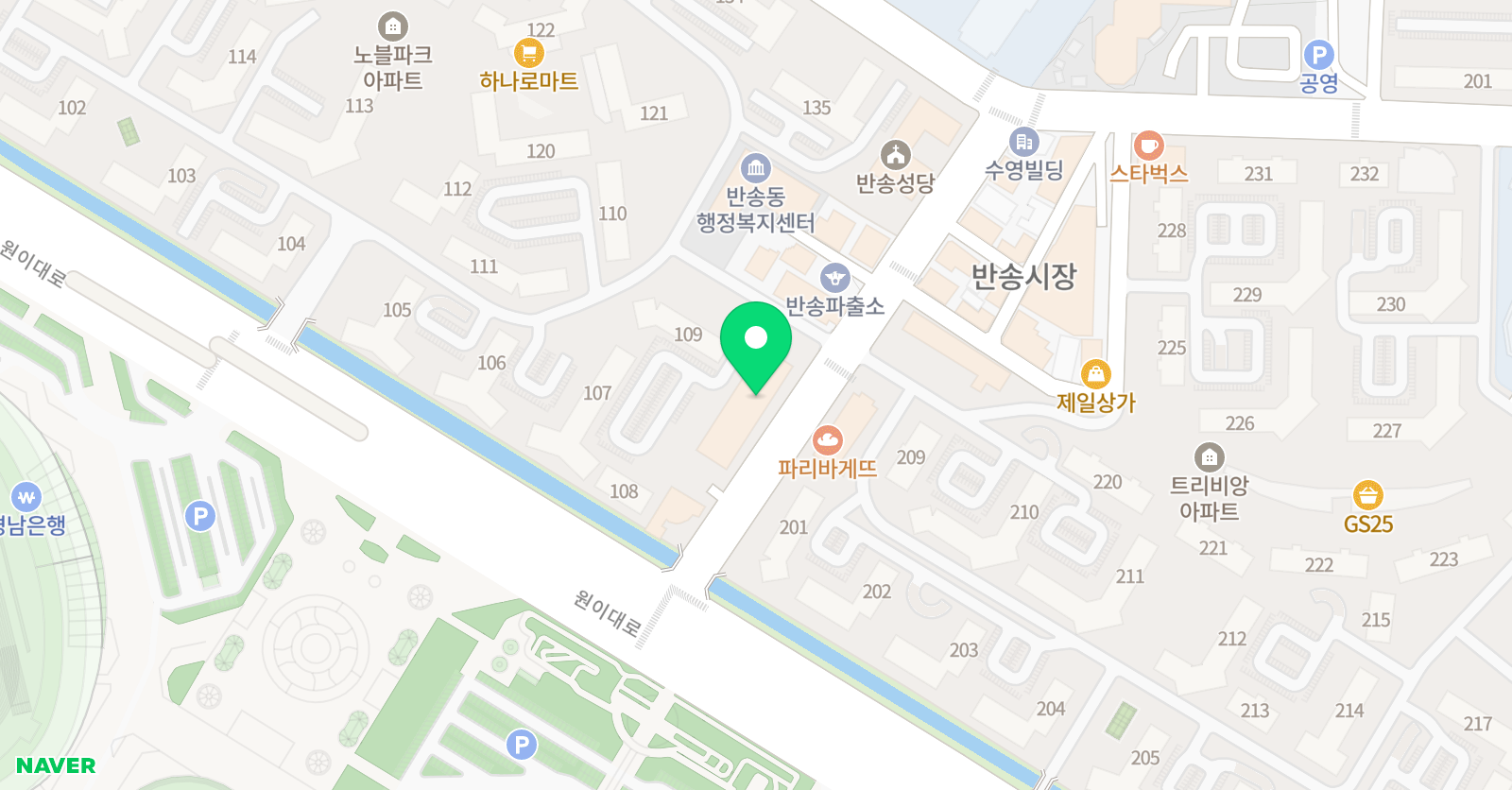 빌리언키드잉글리시 영어교습소 위치