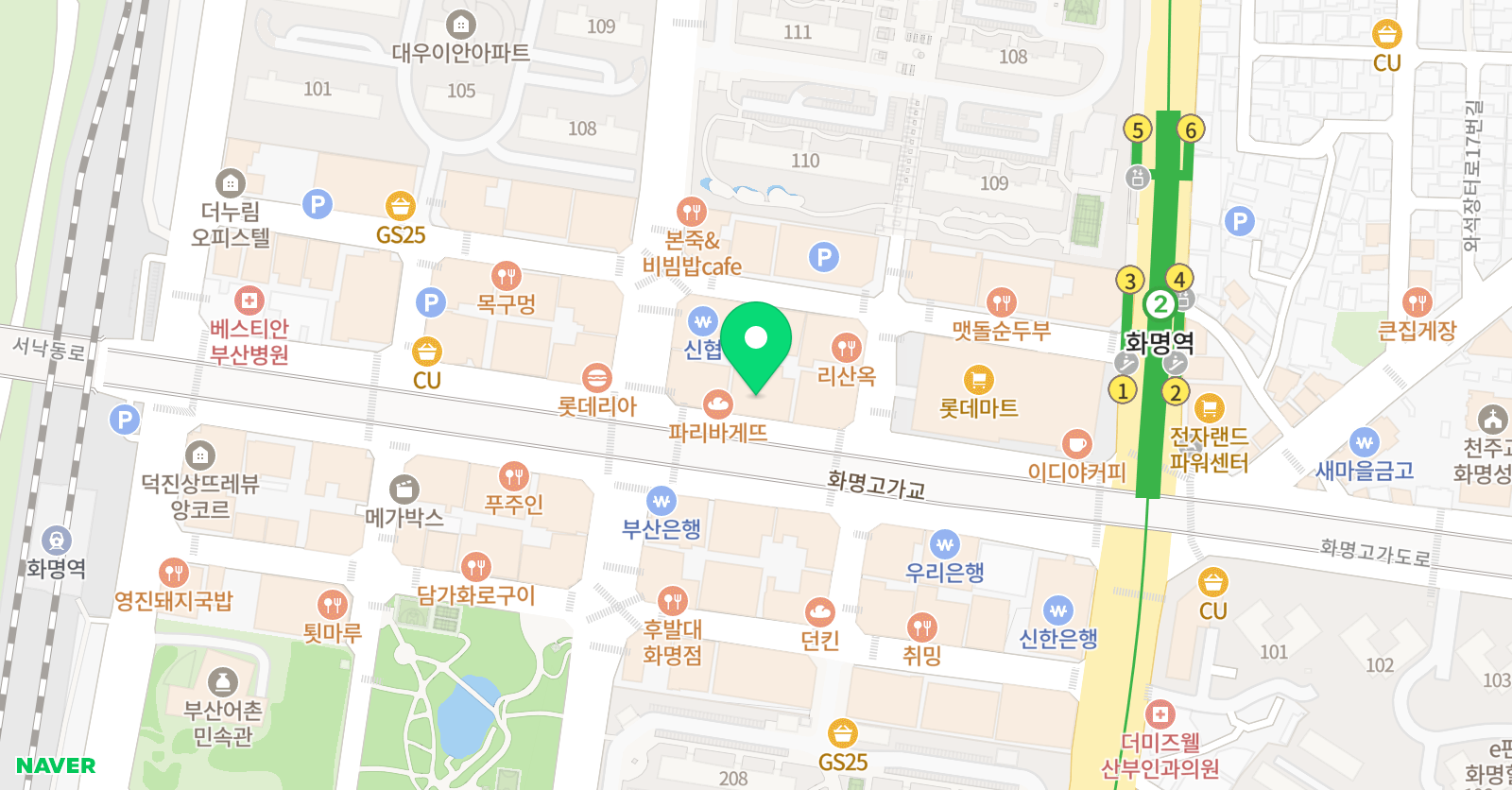 기초조형 미술학원 위치