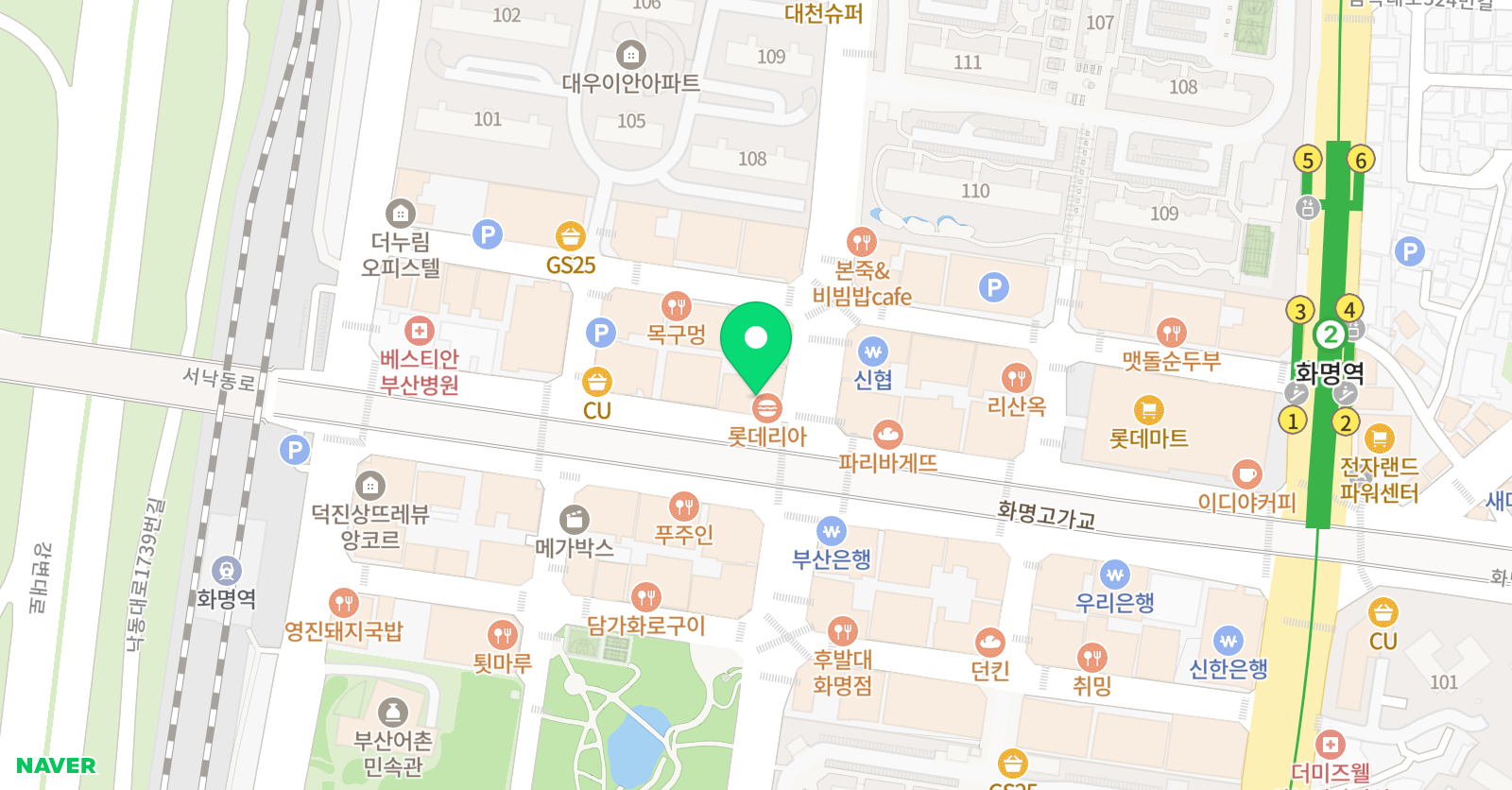 마스터 영어학원 위치
