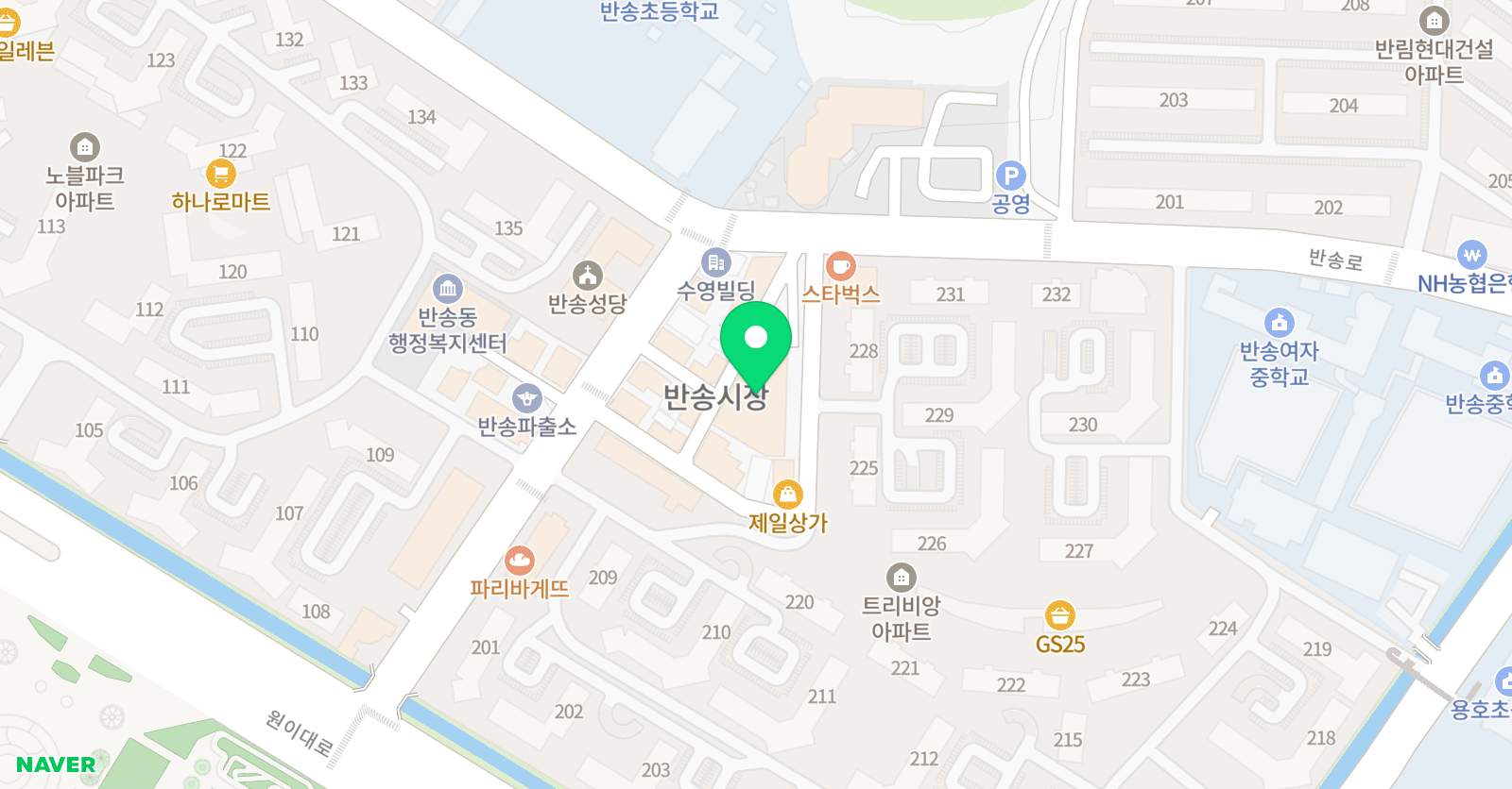 다온 수학학원 위치