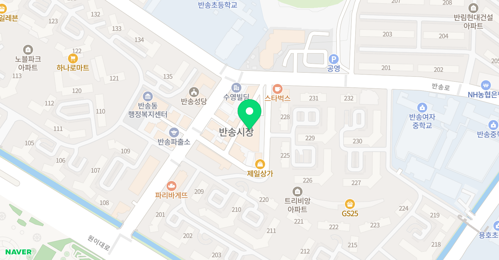 리드앤톡 경남창원반림1센터 위치