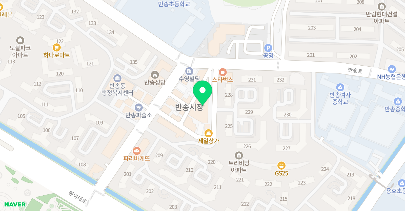 미래 태권도 위치