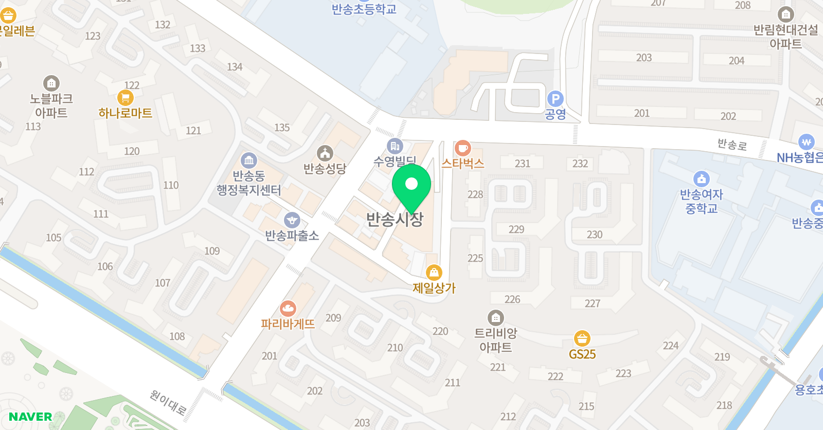 타임 영어전문학원 위치