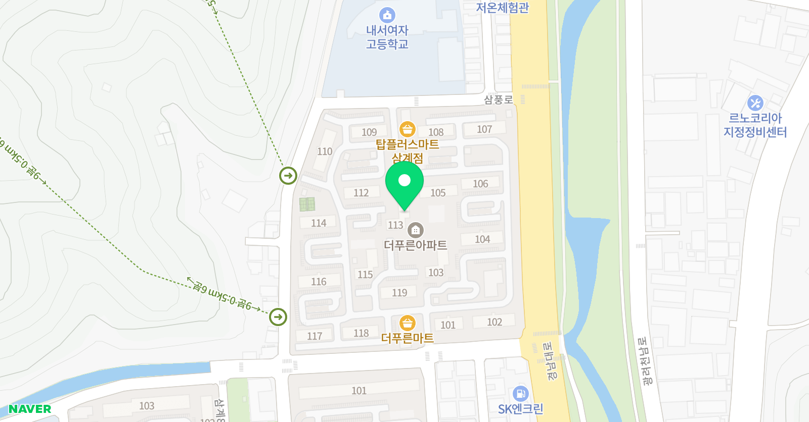 아소비 마산삼계점 위치