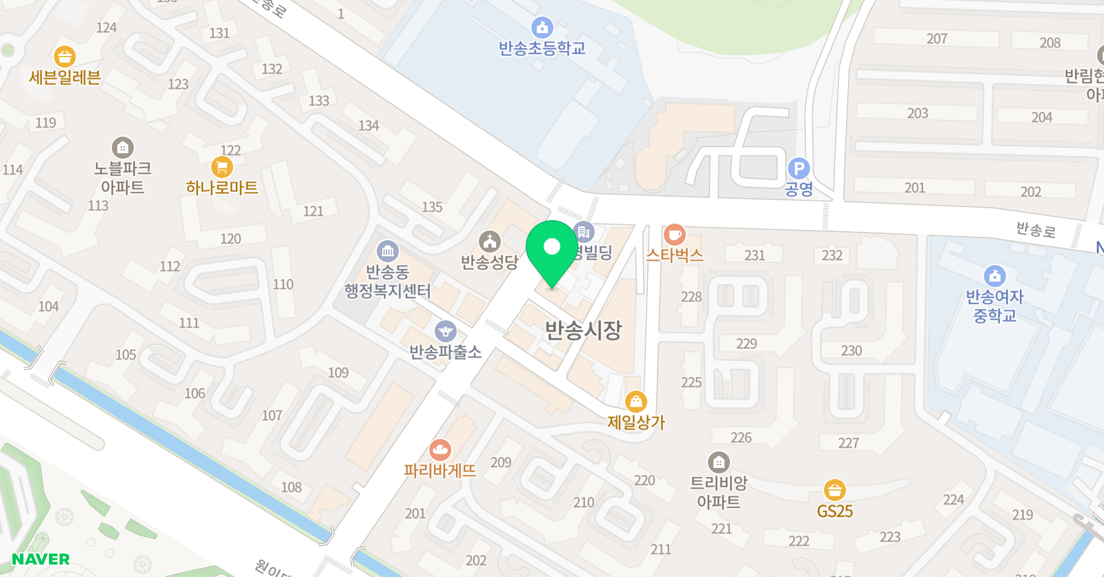 바른 수학교습소 위치