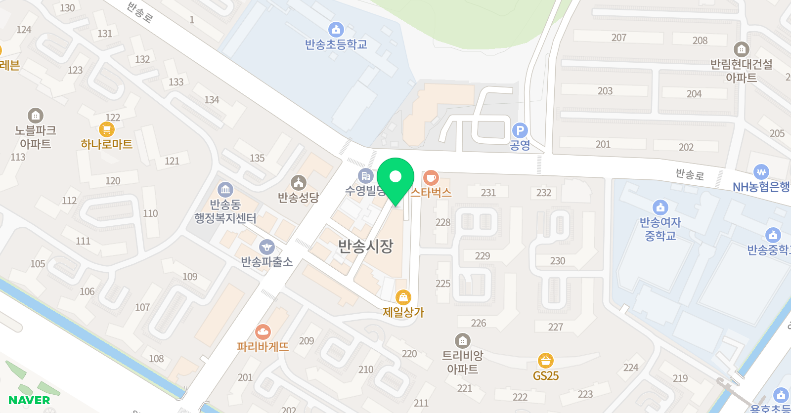 워즈앤웍스 영어학원 위치