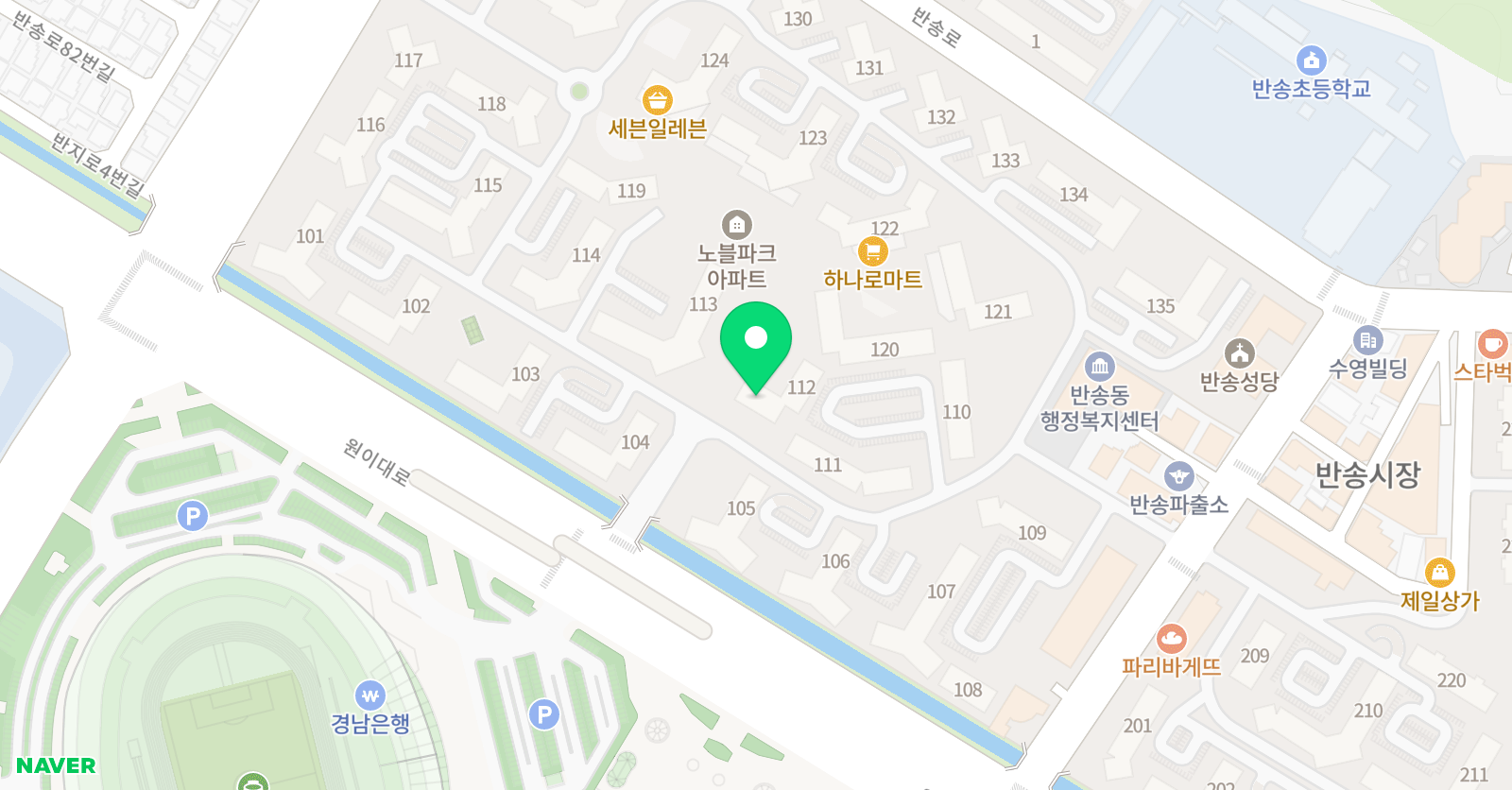 큐브레인 노블파크 큐브센터 위치