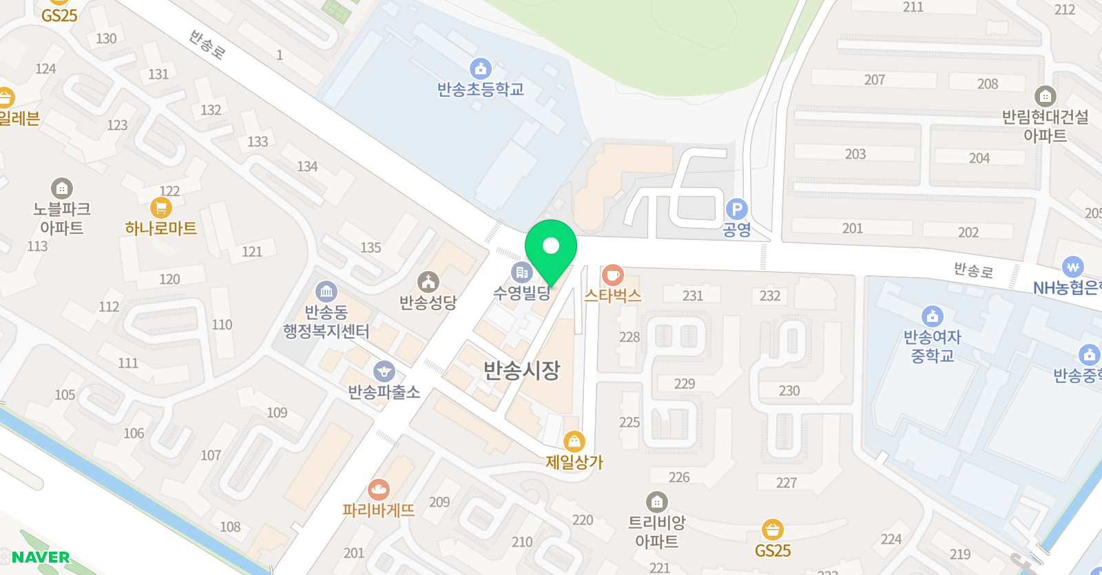 깊은생각 수학학원 위치