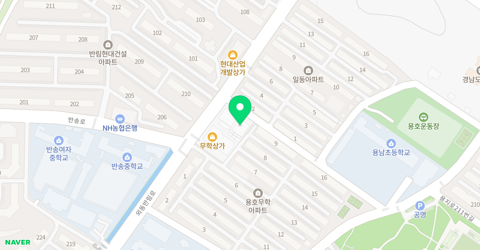 팀케이 태권도 위치