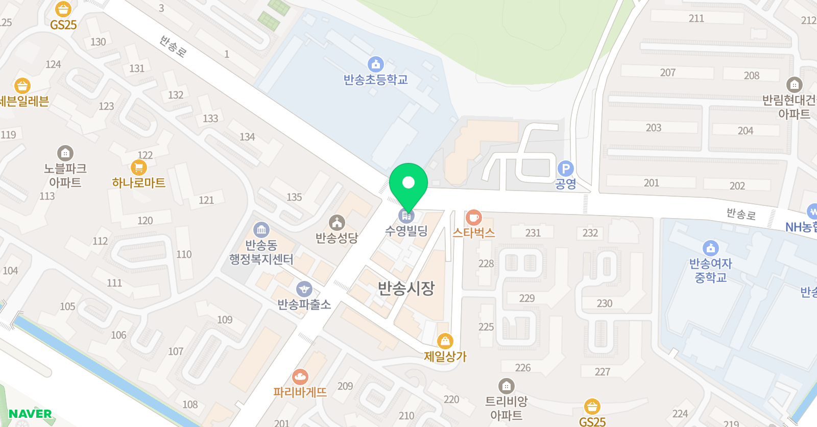 유노점프 음악줄넘기 반림점 위치