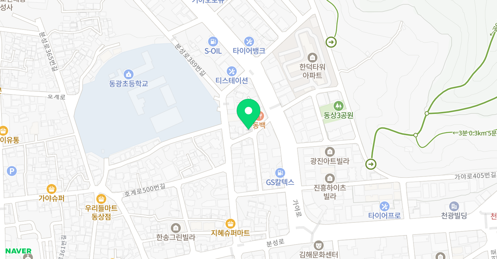 춤터 무용학원 위치