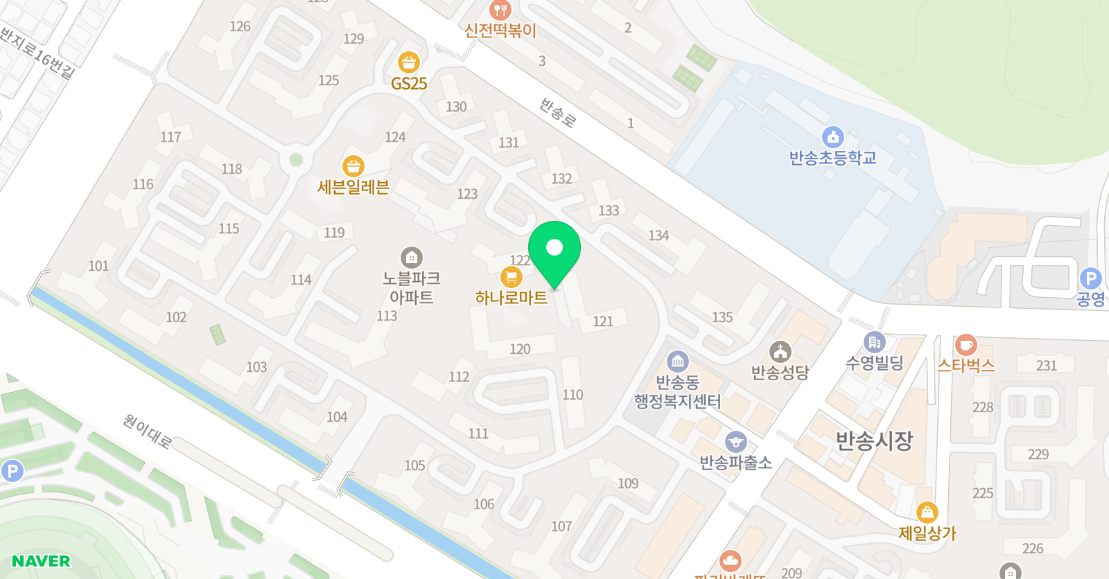 아트젬 음악학원 위치