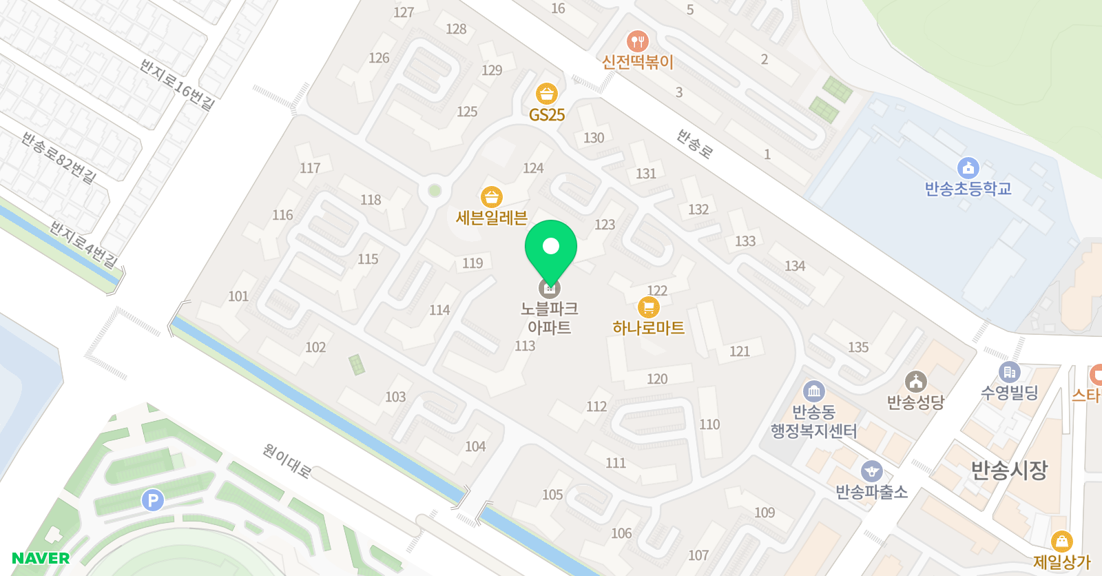 대치동셈수학 반림점 위치