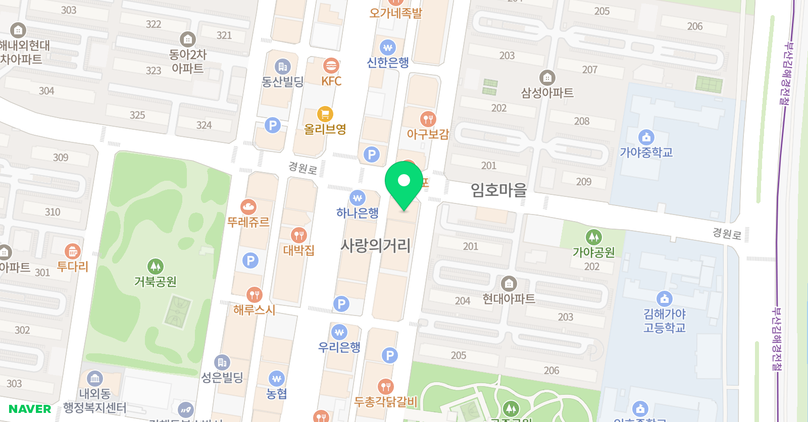 브레인 수학학원 위치