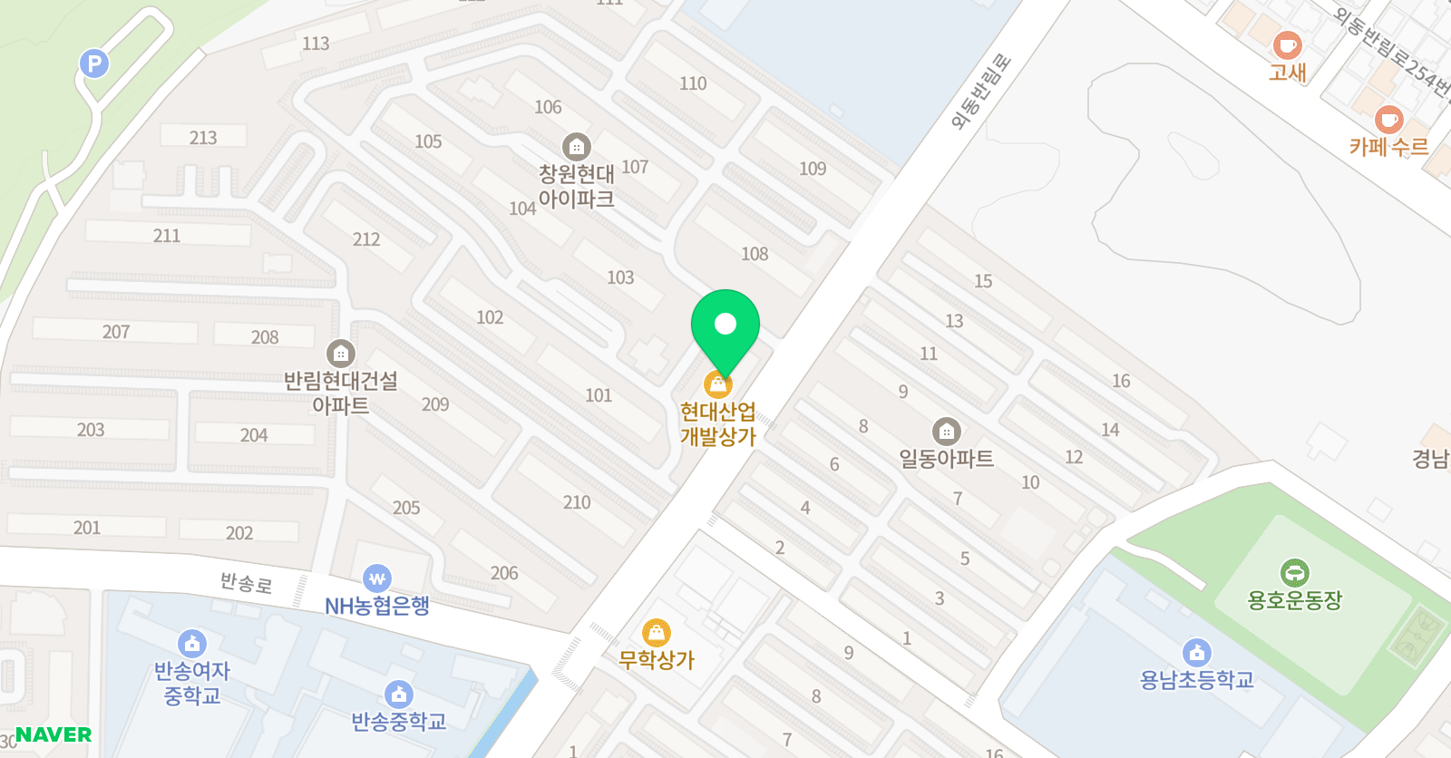 이호플라톤 학원 위치