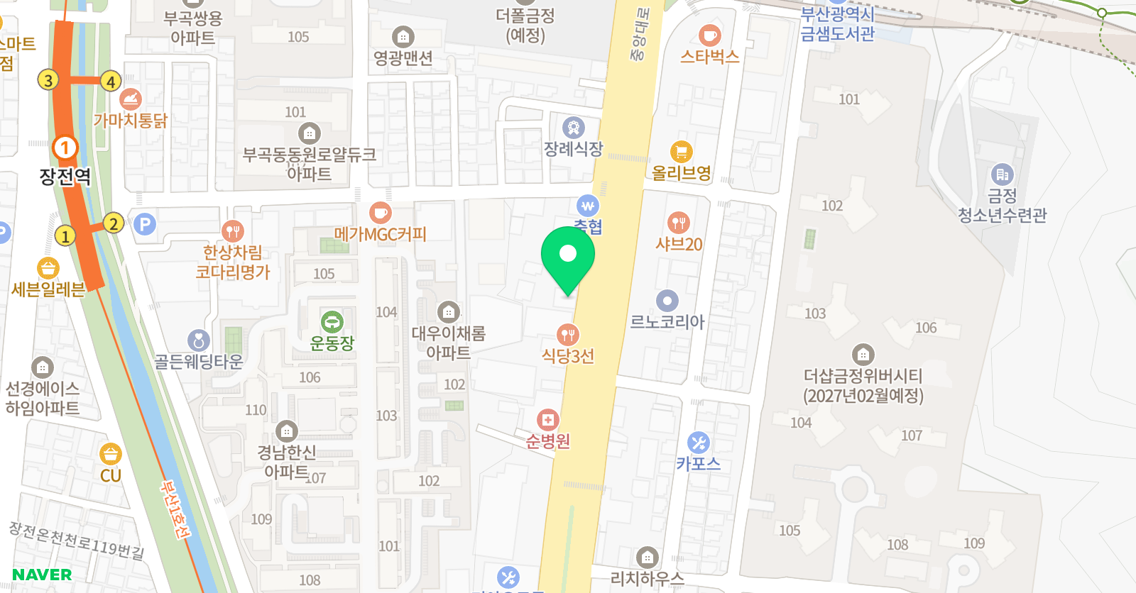 혁신인재학원 위치