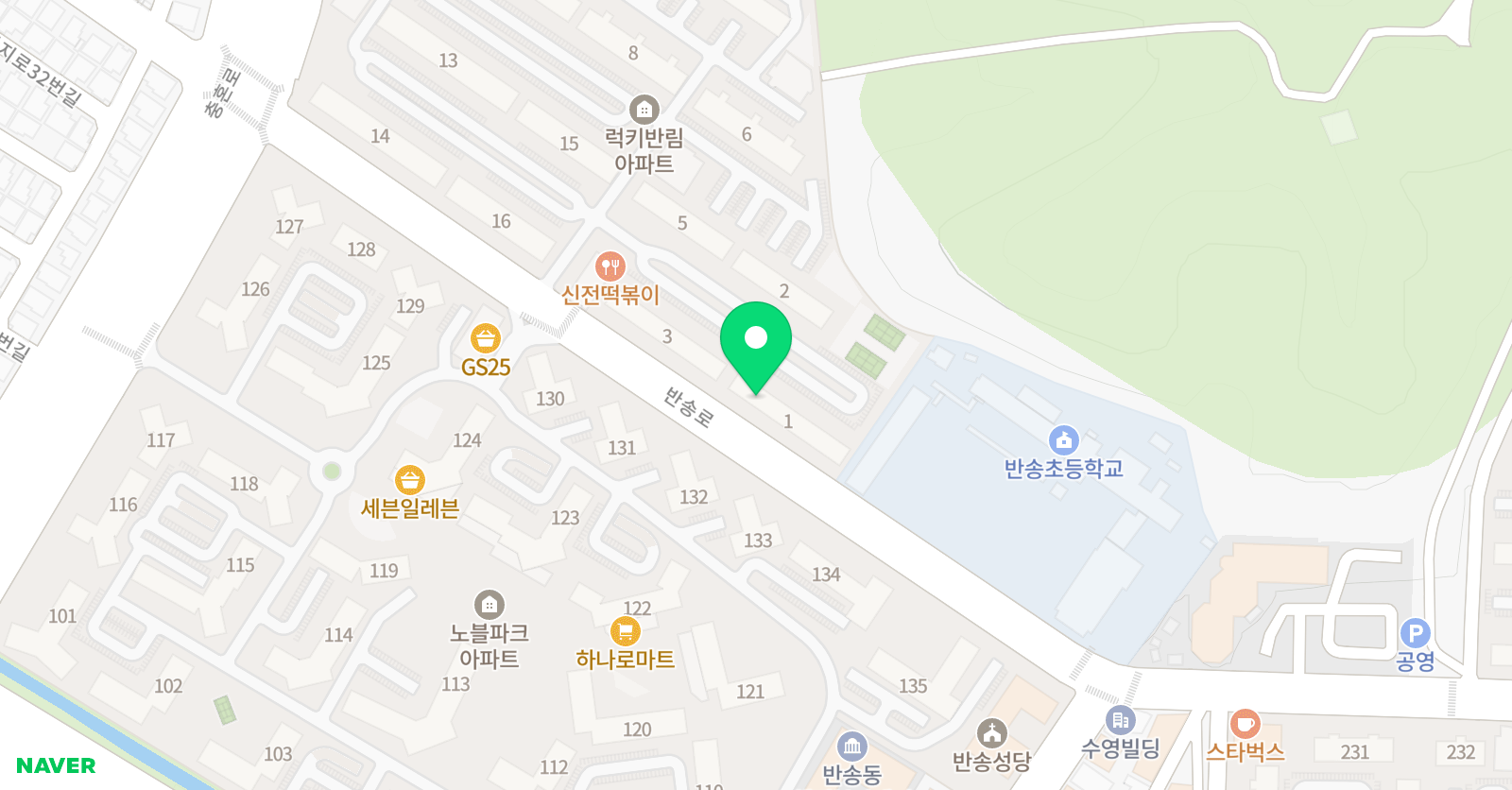 ESL 어학원 위치