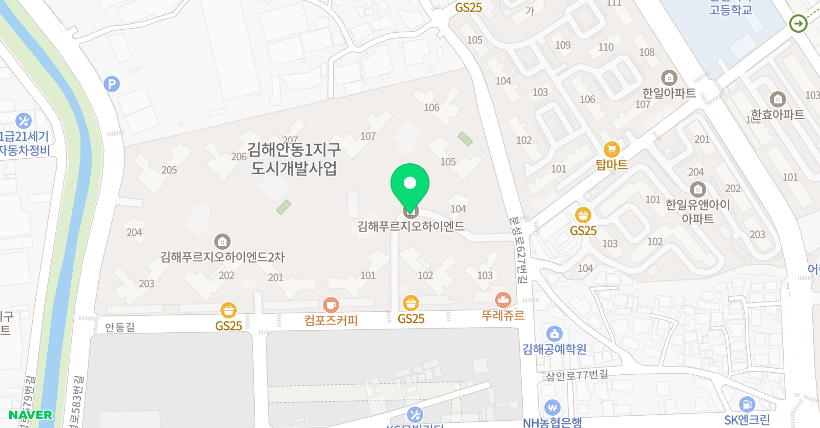 삼성 영어 셀레나 푸르지오하이엔드 학습관 위치