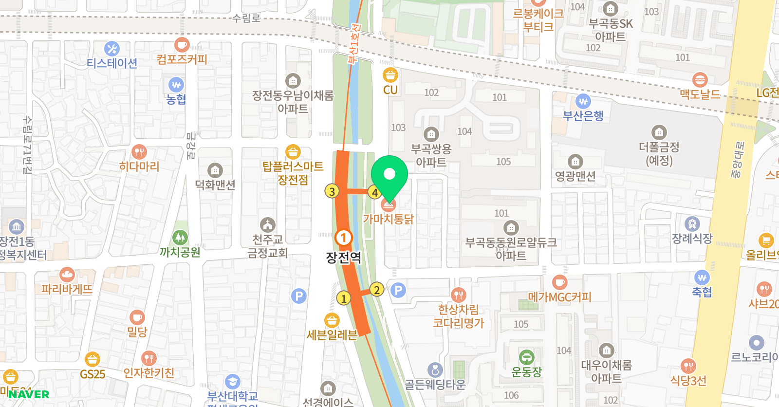 이탐 과학전문학원 위치
