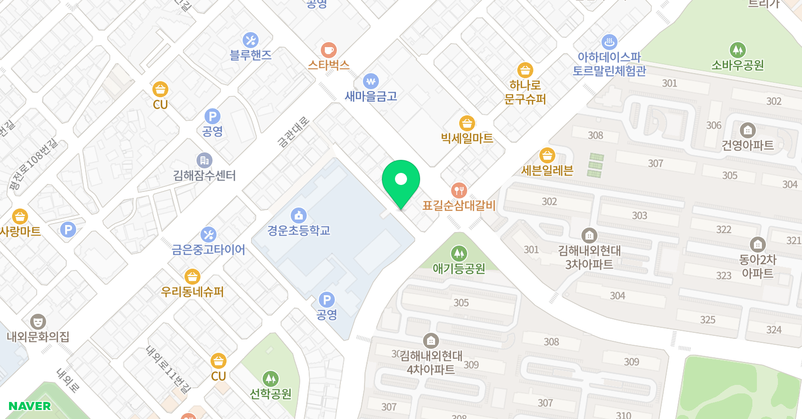 단국대경운 태권도장 위치