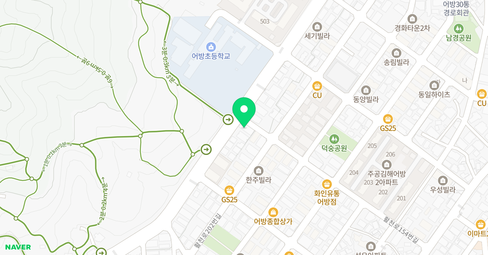 킴스태권도 슈퍼키즈 점핑 성인부 위치