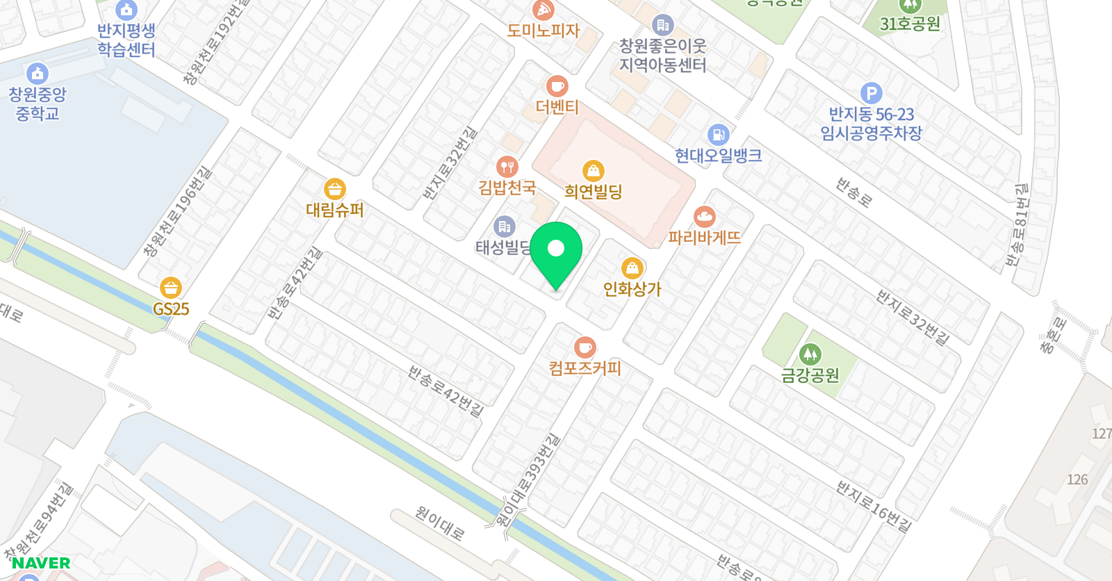 예원 음악속셈미술학원 위치