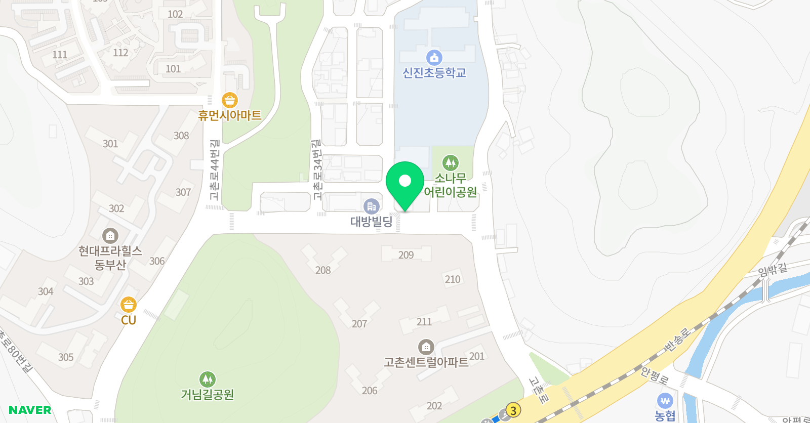김쌤 수학교습소 위치