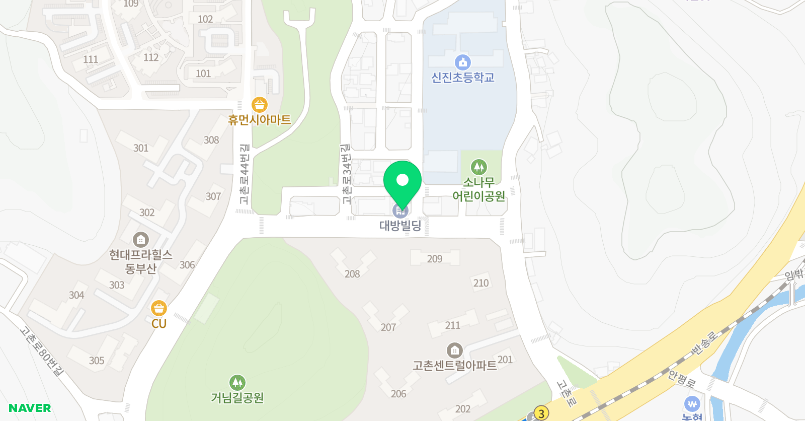 키움 수학학원 위치
