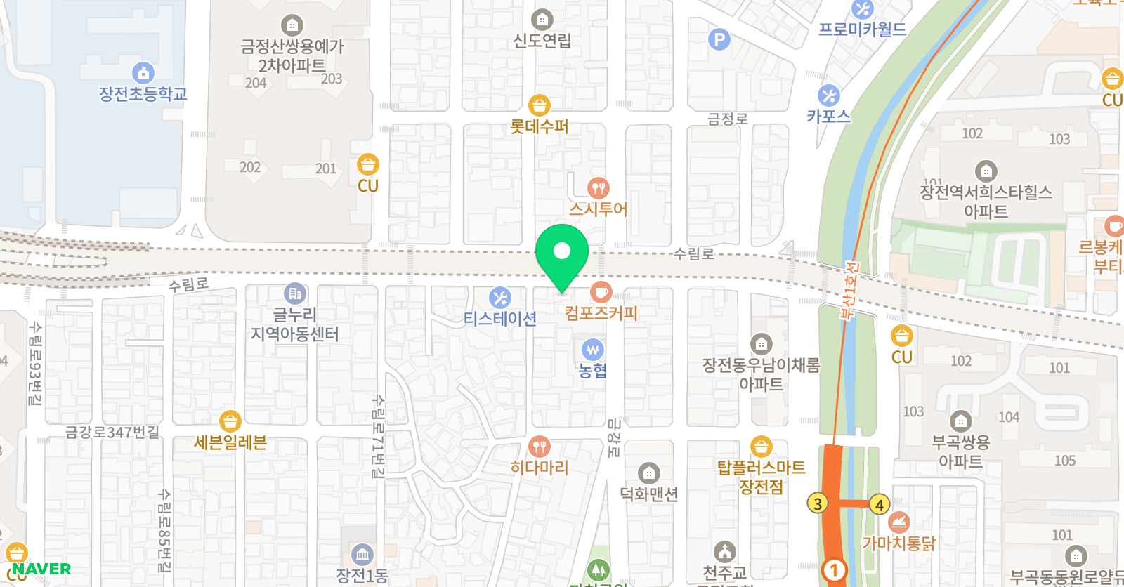 효원음악학원 위치
