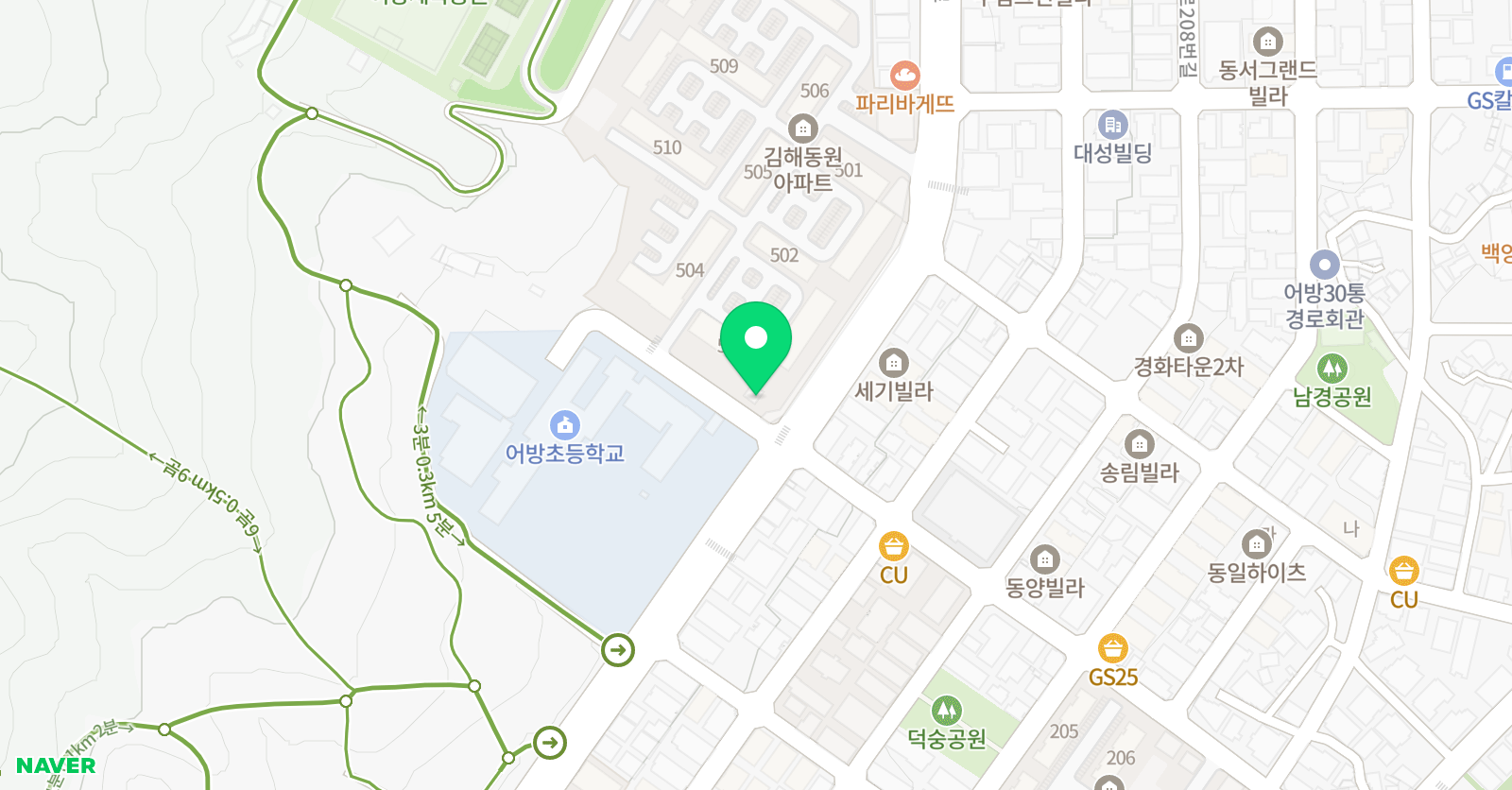 행복한 음악학원 위치