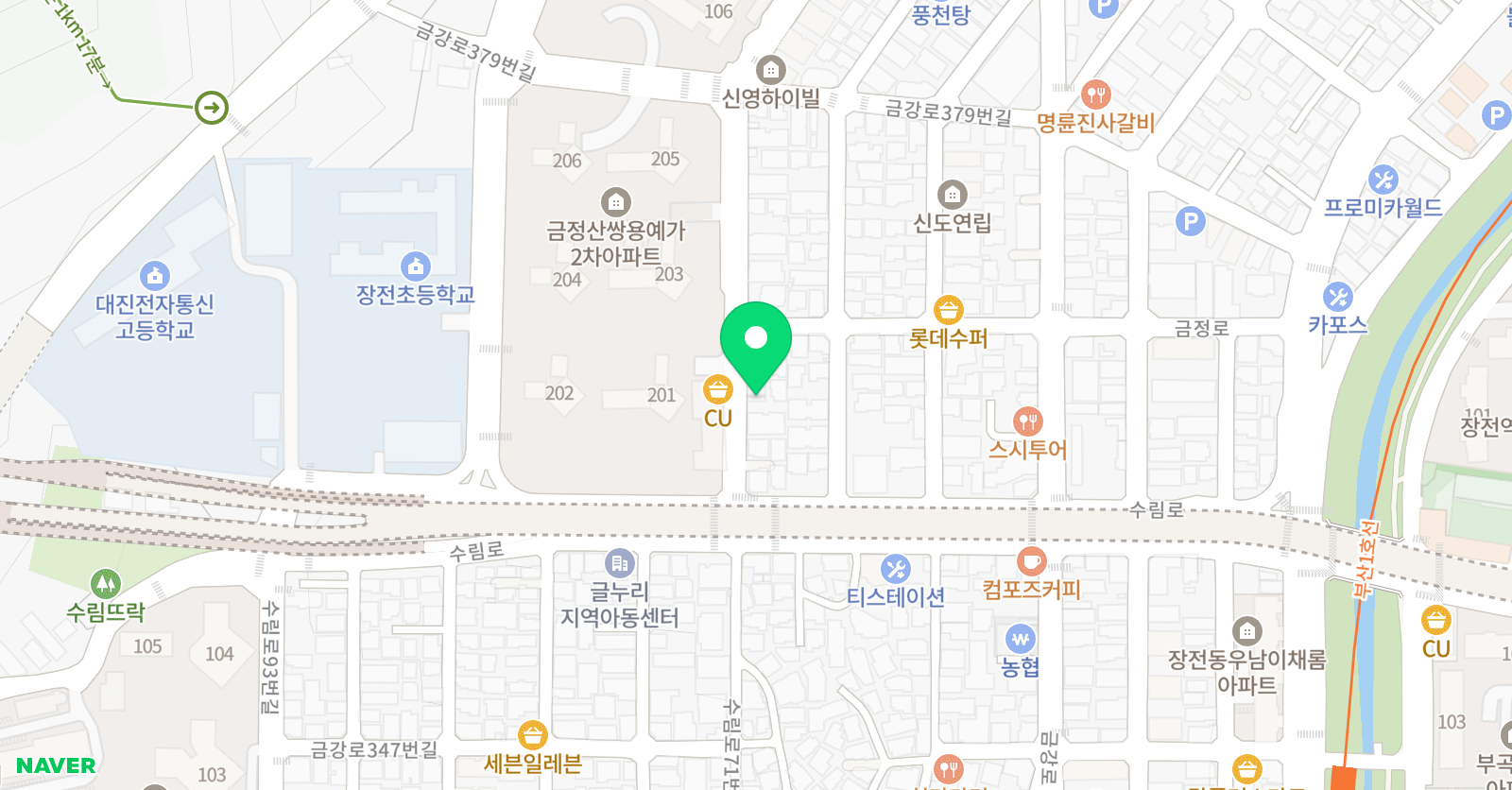 베스트 영어교습소 위치
