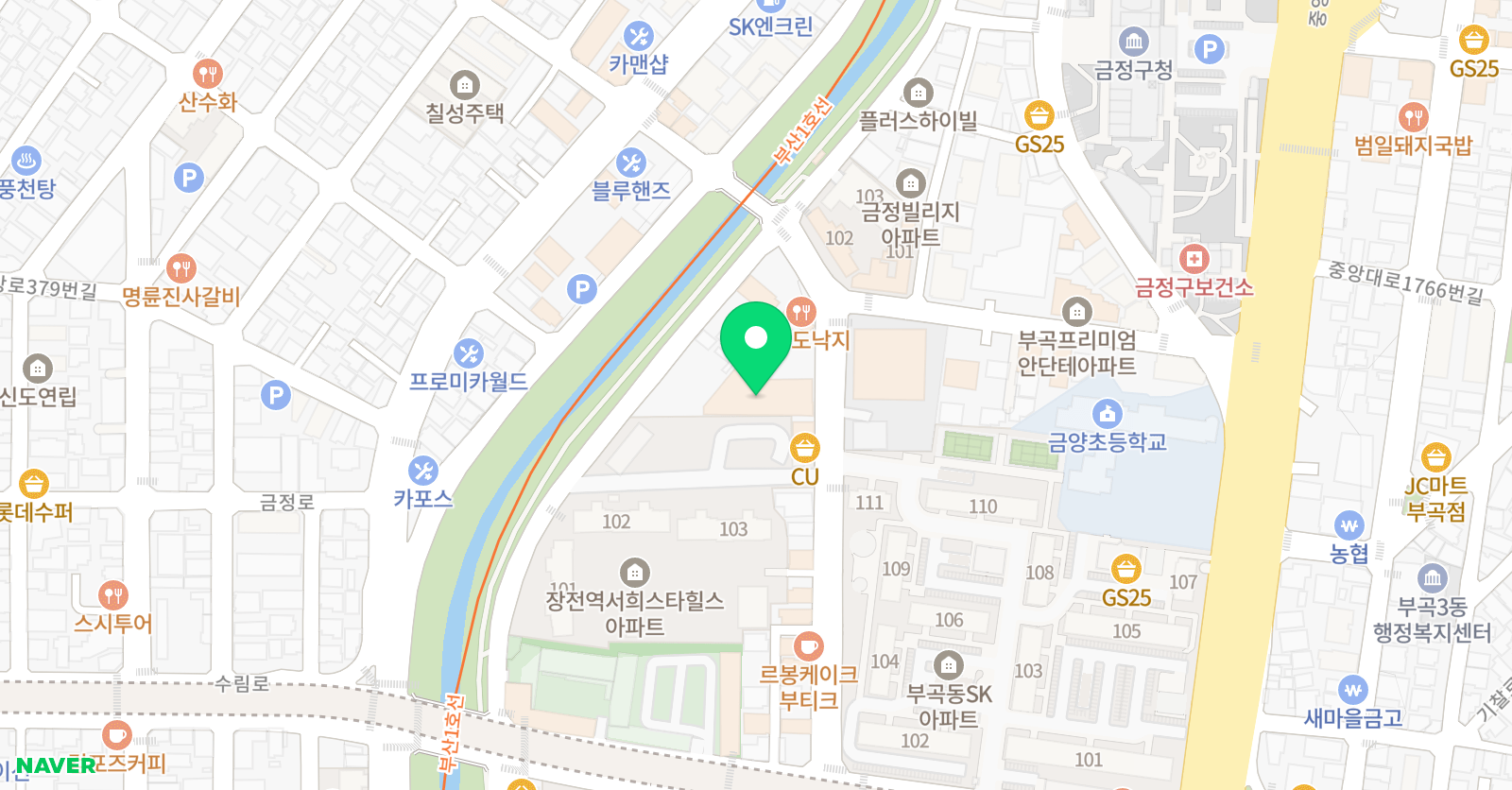 러닝위크축구교실 2호점 위치