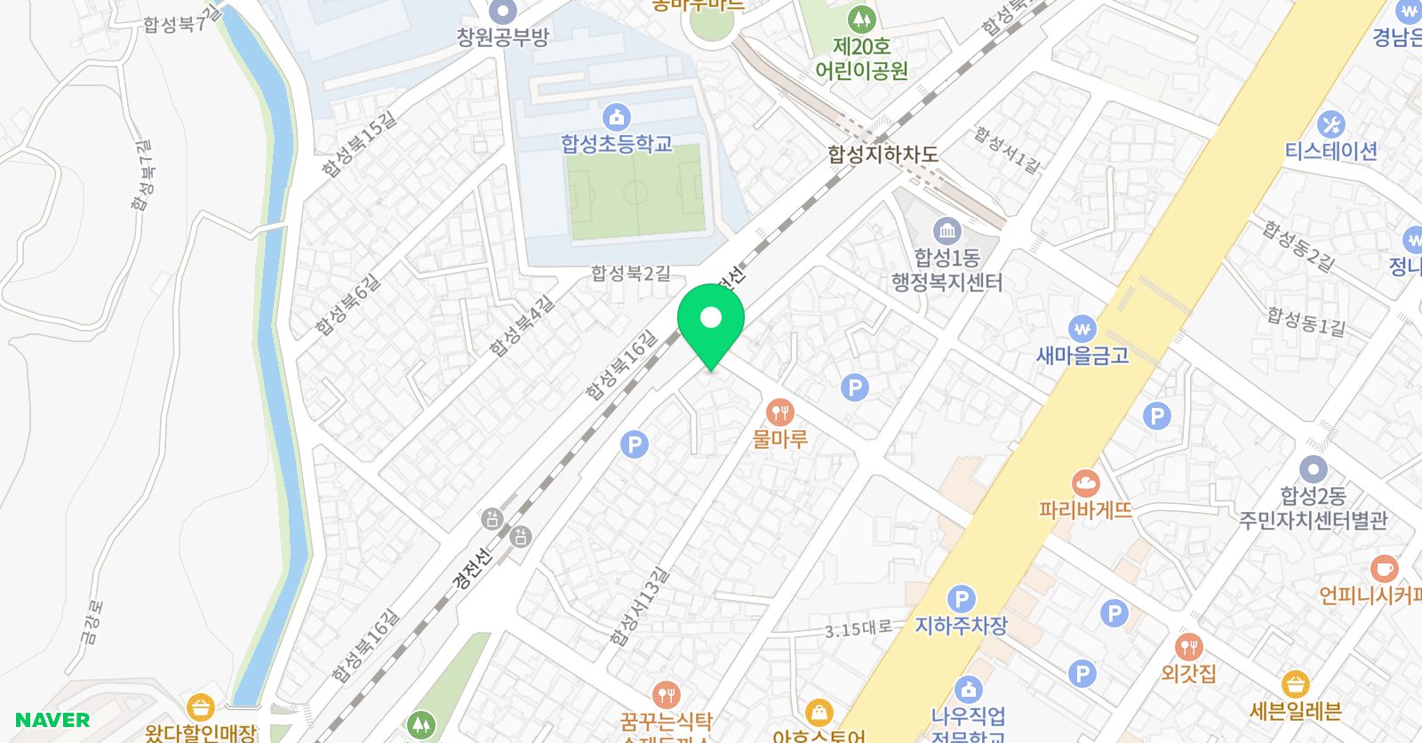 합성 미술학원 위치