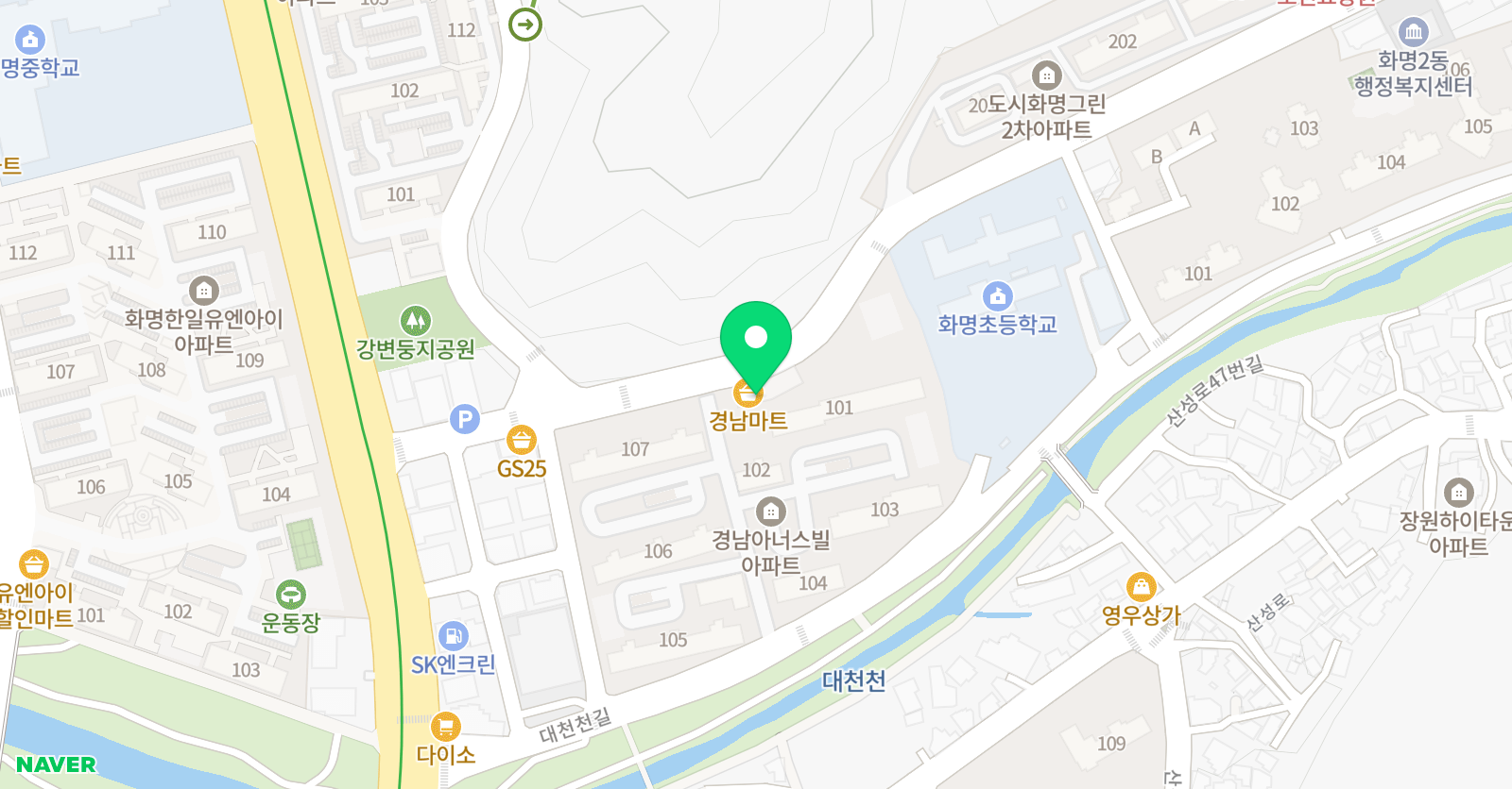 경남 수학교습소 위치