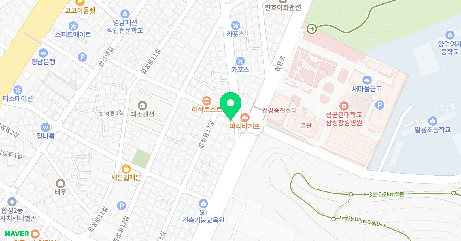 잉글리쉬무무 러닝수학학원 위치