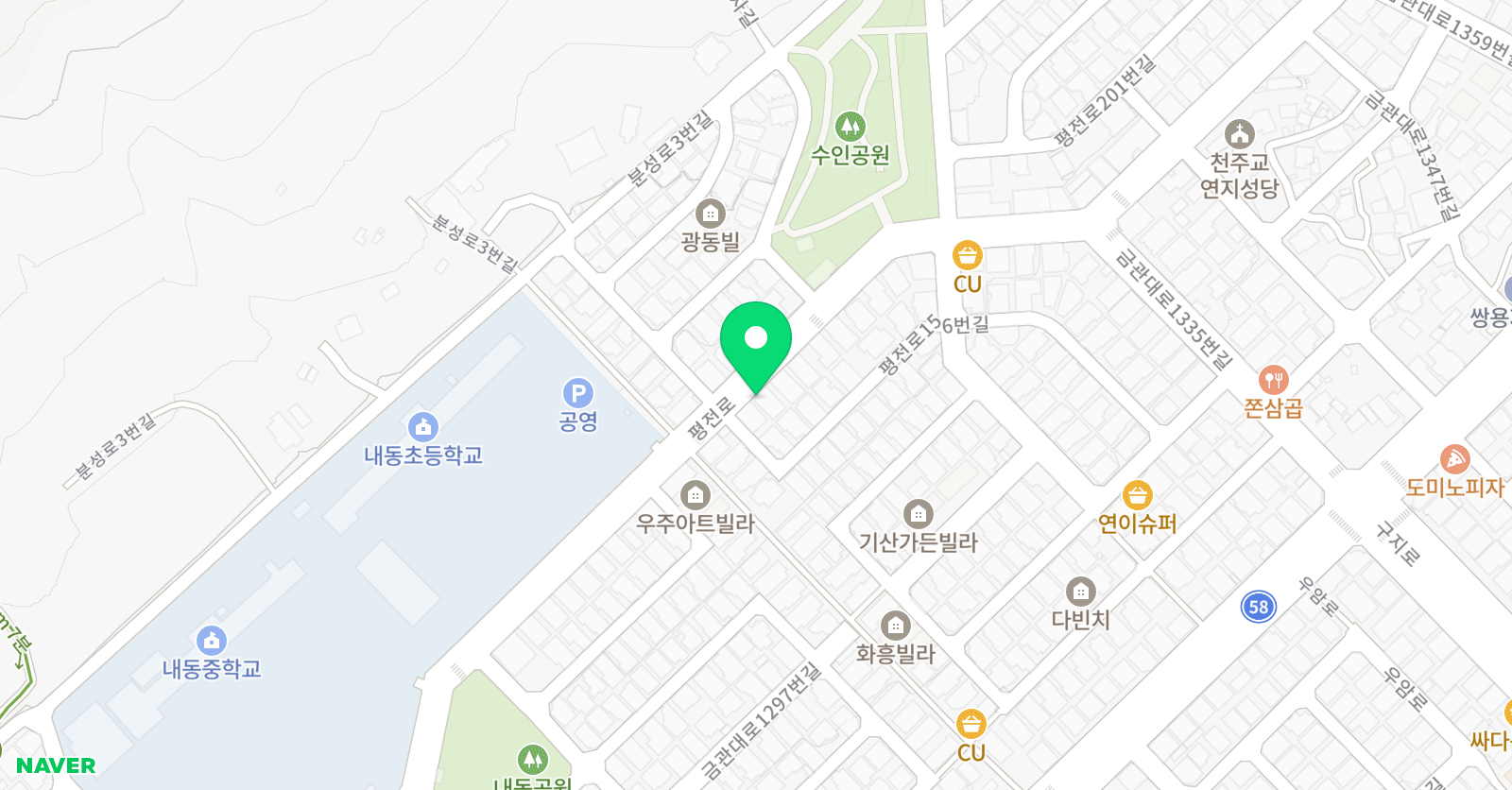 쌤플러스 위치