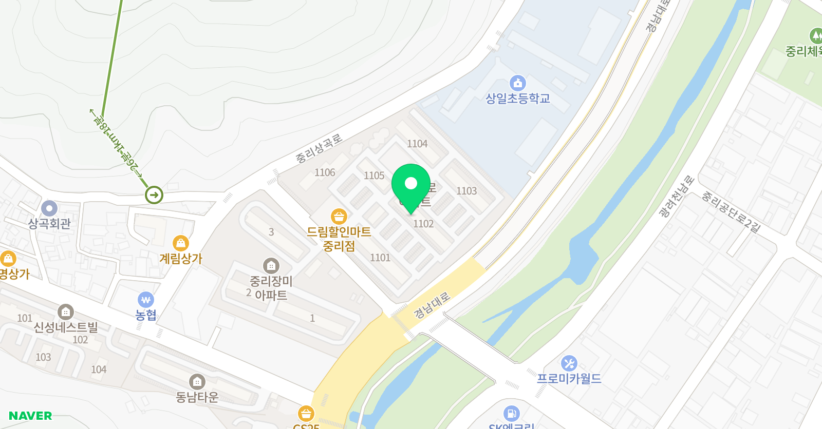 브리키 잉글리쉬스쿨 위치