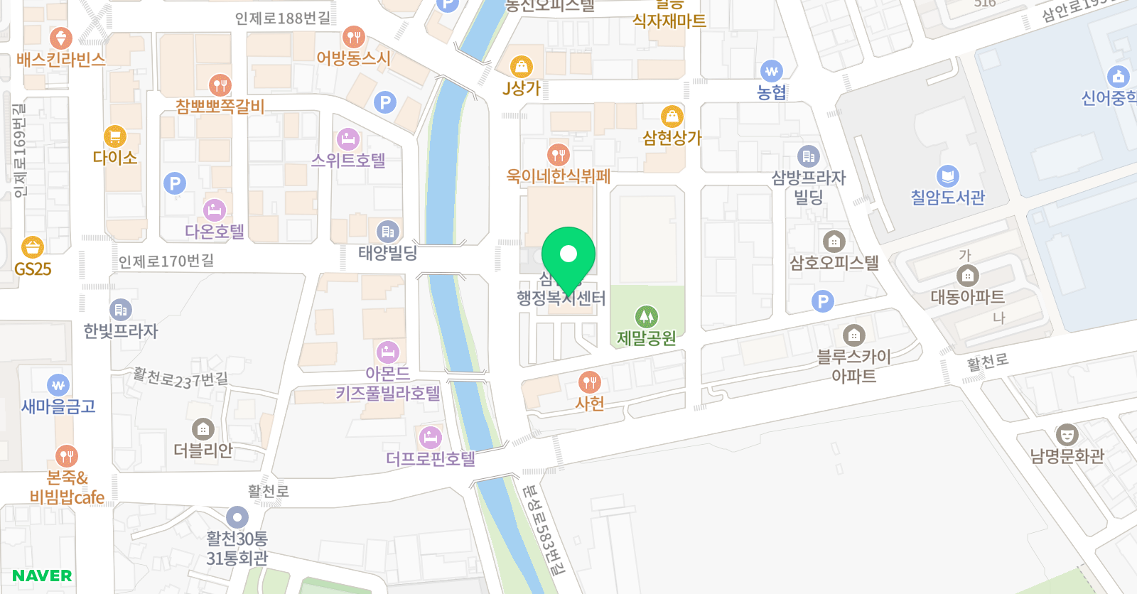 이지 영발레학원 위치