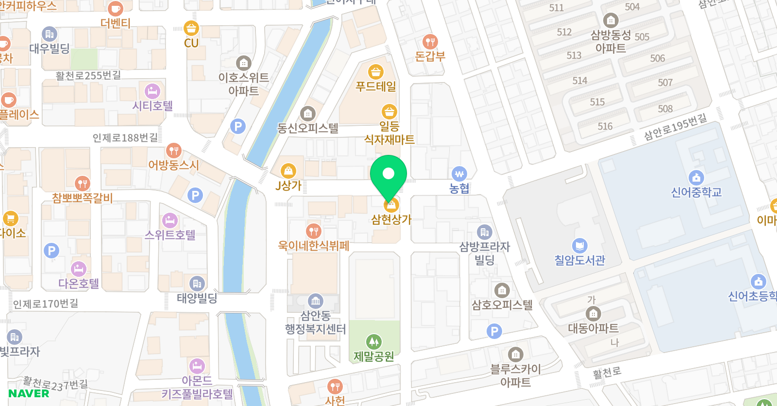 KD댄스아카데미 위치