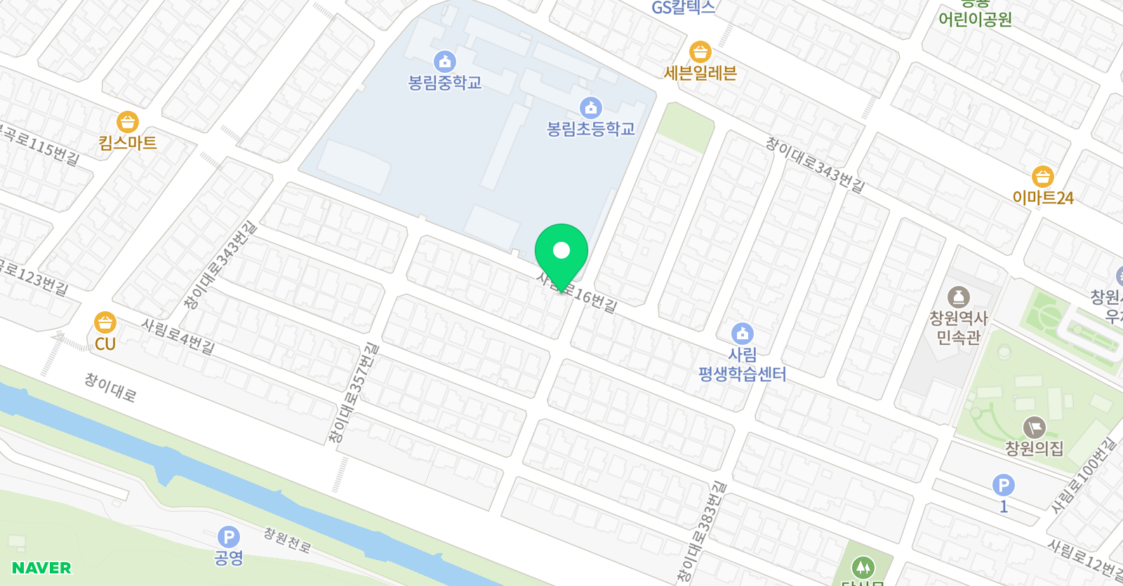 배우리 공부방 위치