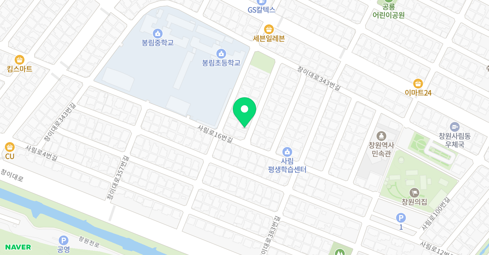 M 수학교실 위치