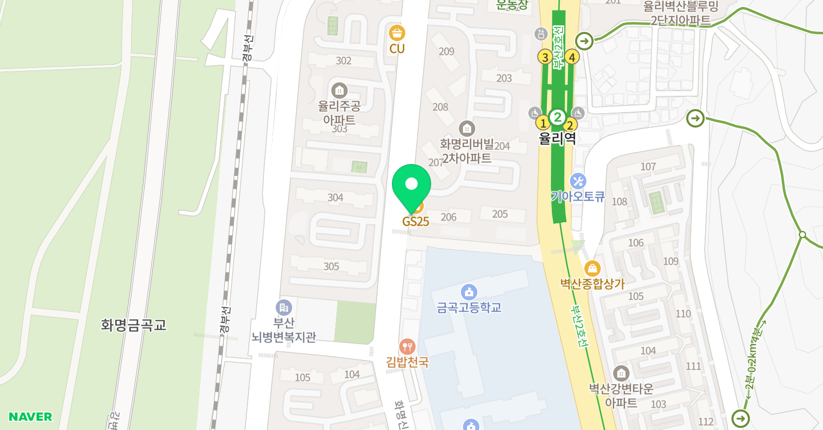 레인보우아트 아동전문미술교습소 위치