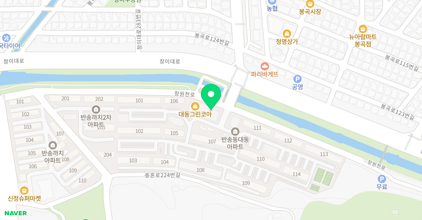 플랜에이 영어수학학원 위치