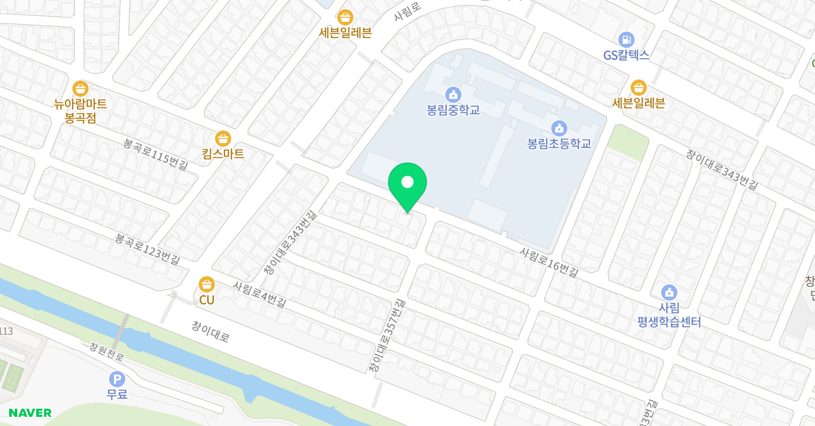 미래엔 수학 봉림초교실 위치