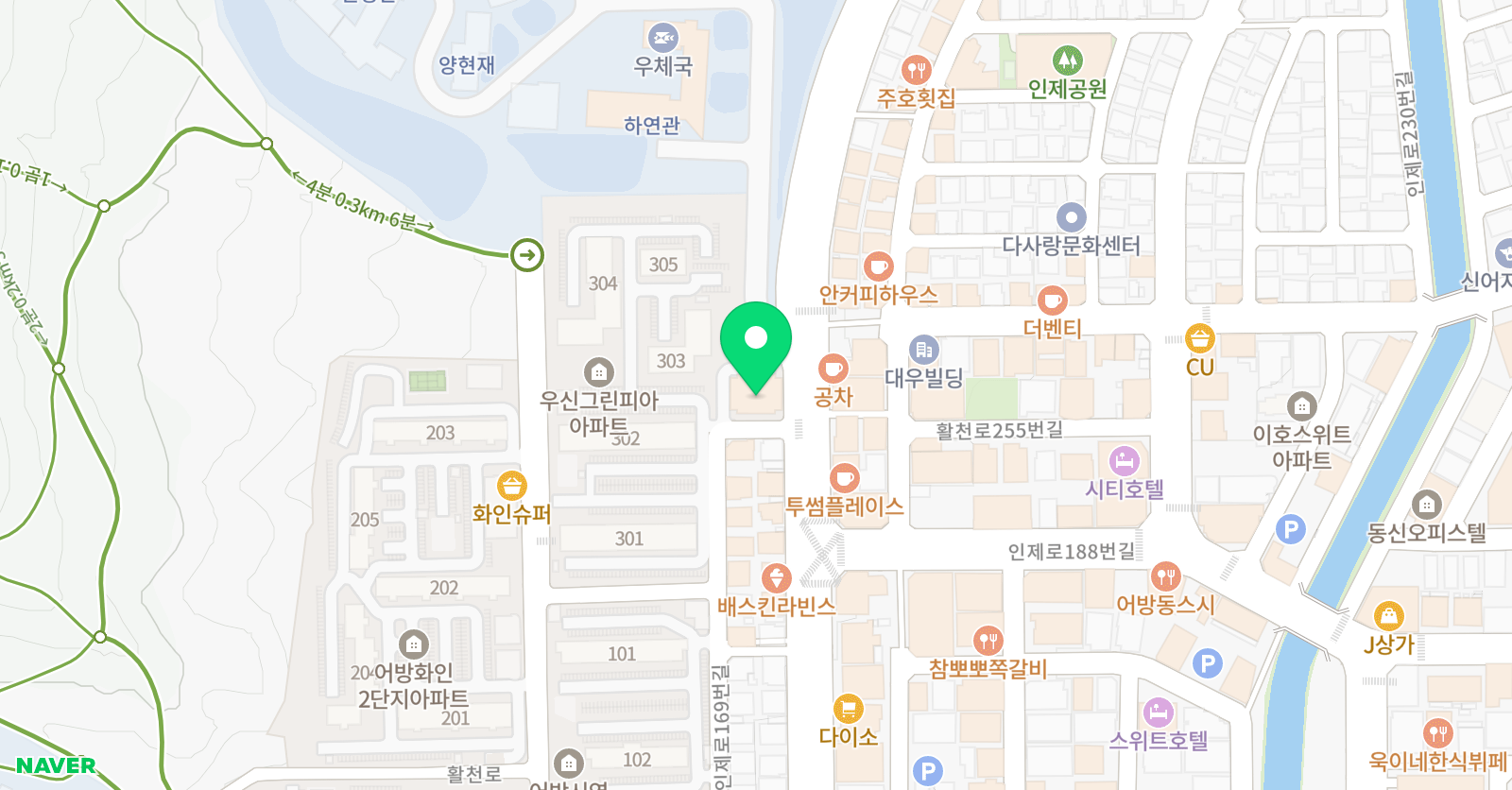 입시전문 아인아르텐 피아노학원 위치