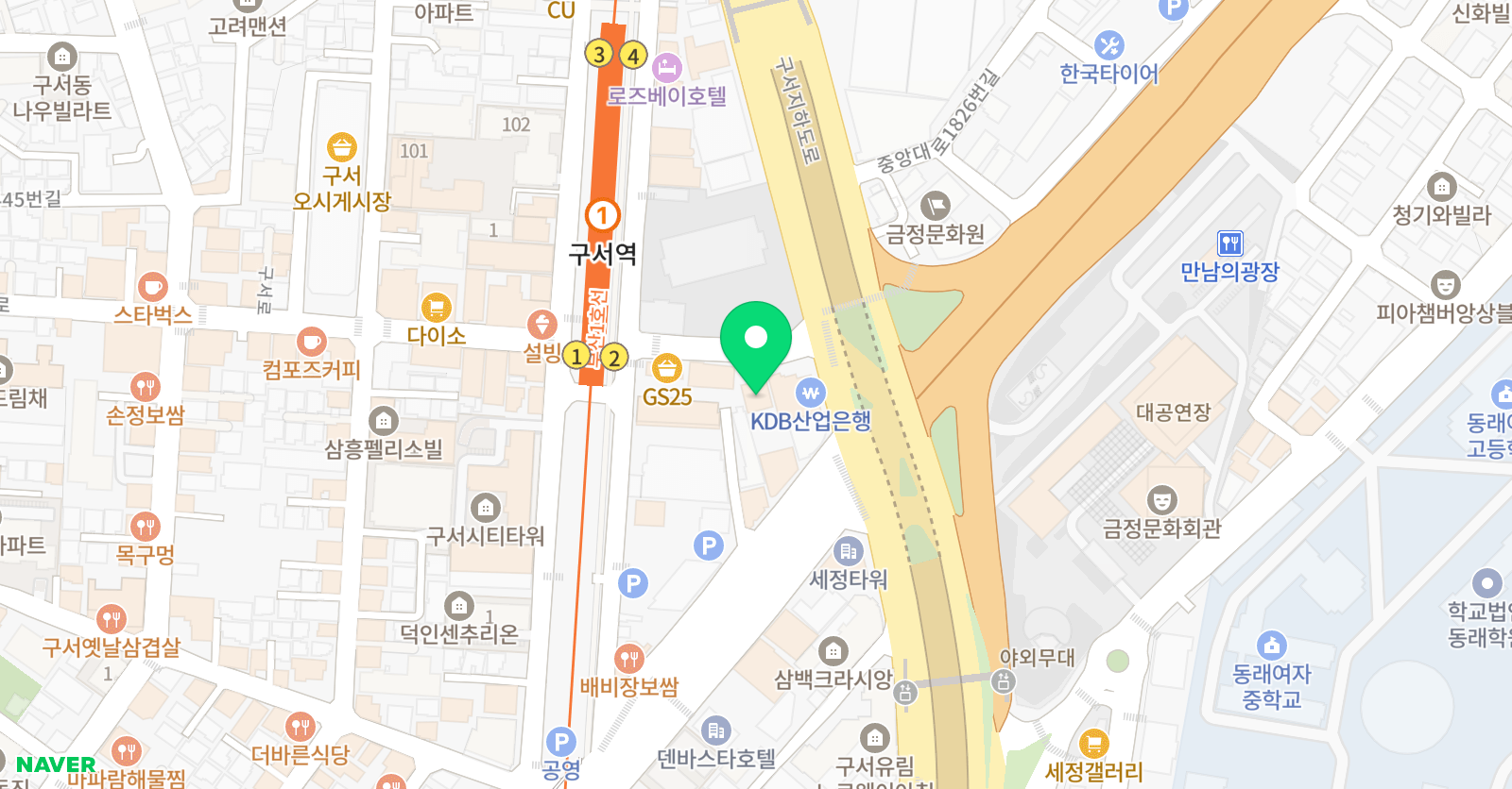 명문연세 음악학원 위치