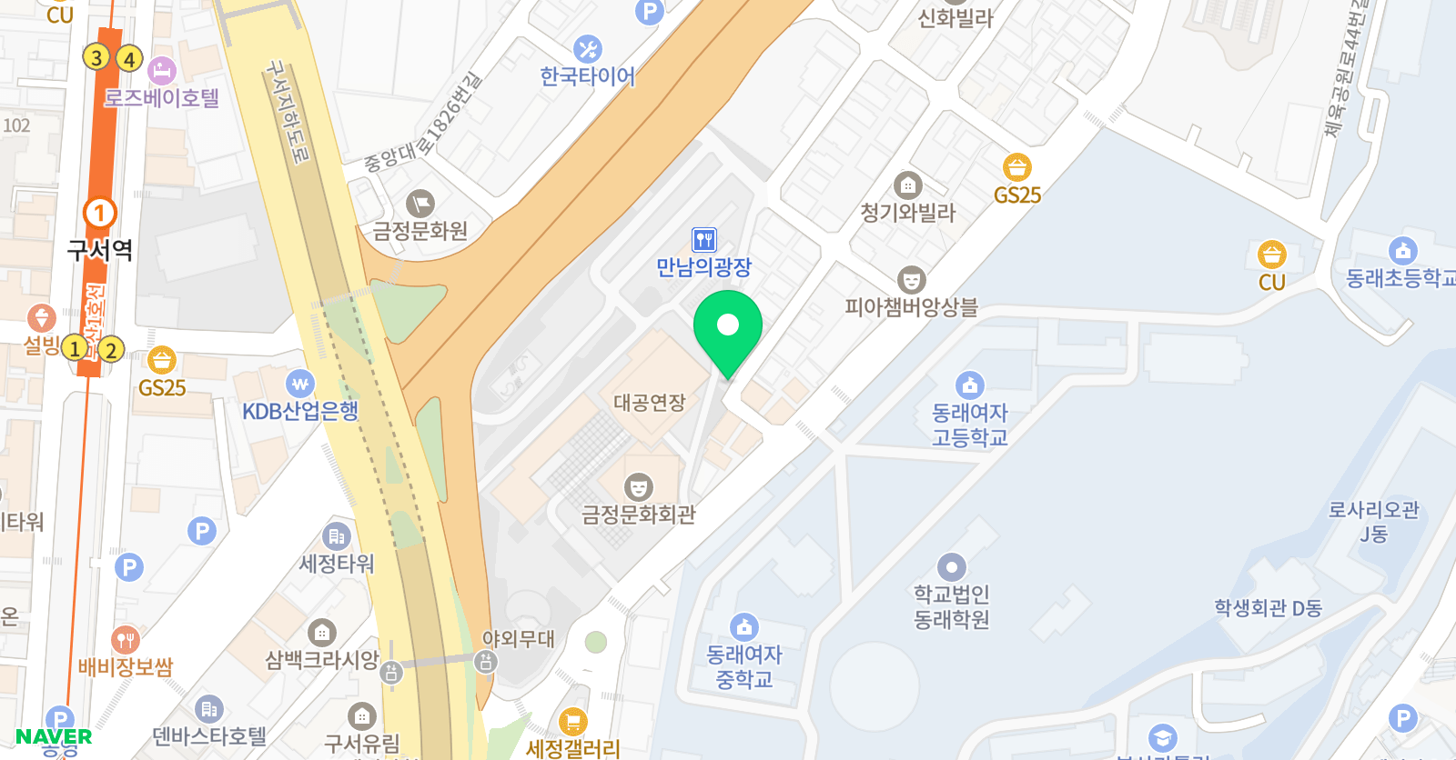 라포즈 플루트교습소 위치
