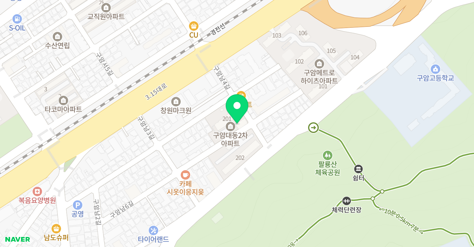 피아노플러스김정희아리아 음악학원 위치
