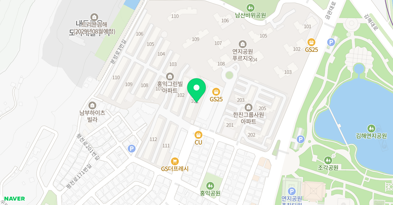아소비 김해내동홍익점 위치